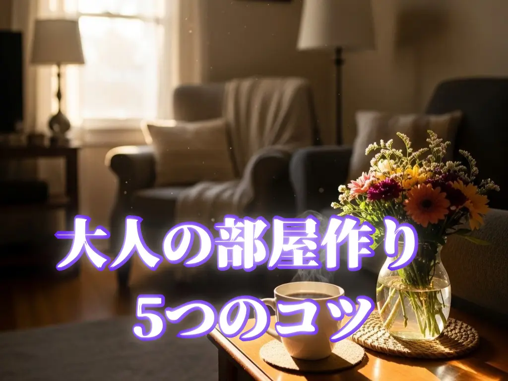 【QOL向上】「また来たい」と思わせる。大人の女性が彼女を招くための部屋作り5つのコツ